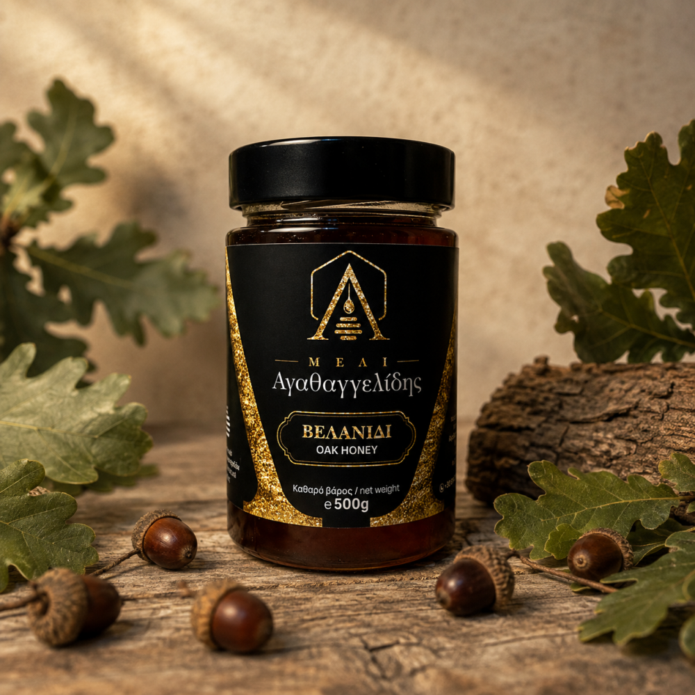 Μέλι βελανιδιάς 500g – Μέλι Αγαθαγγελίδης